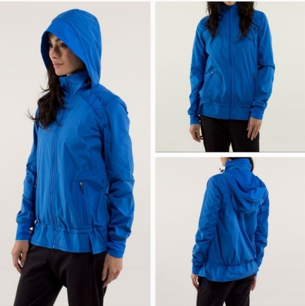 Lululemon "Run Bandit" Women's Size 12 Hooded Running Jacket
